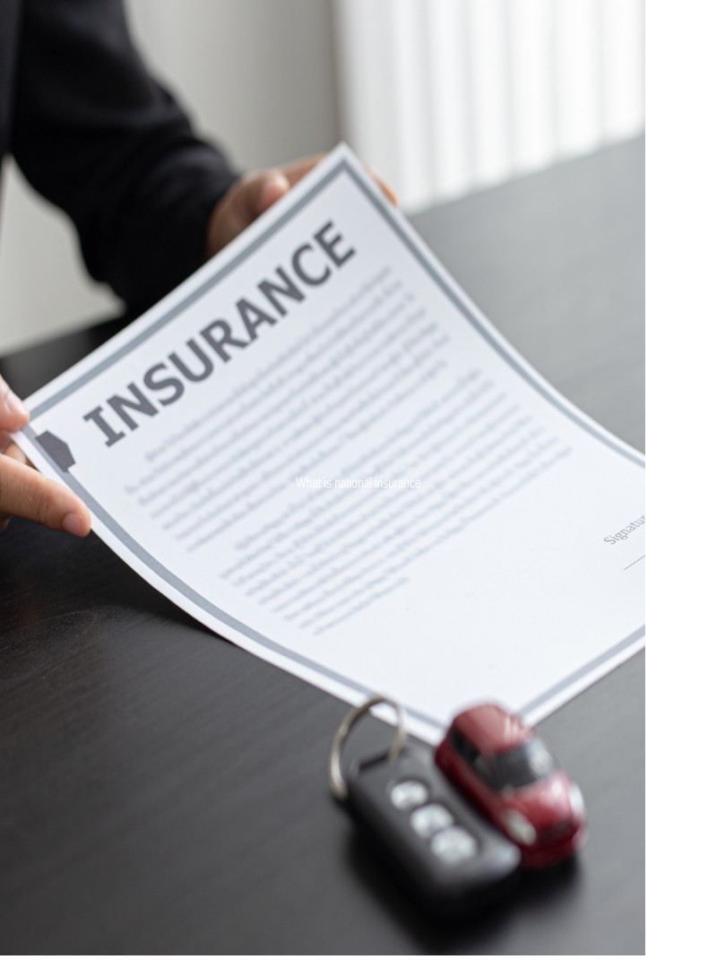 What is national insurance